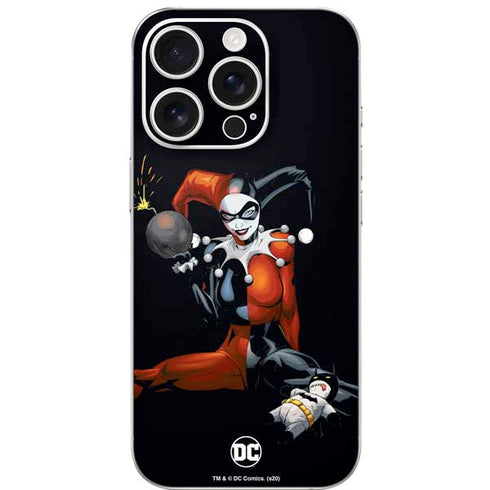 DC Comics Harley Quinn Playfull Pose iPhone 16 Pro Skin